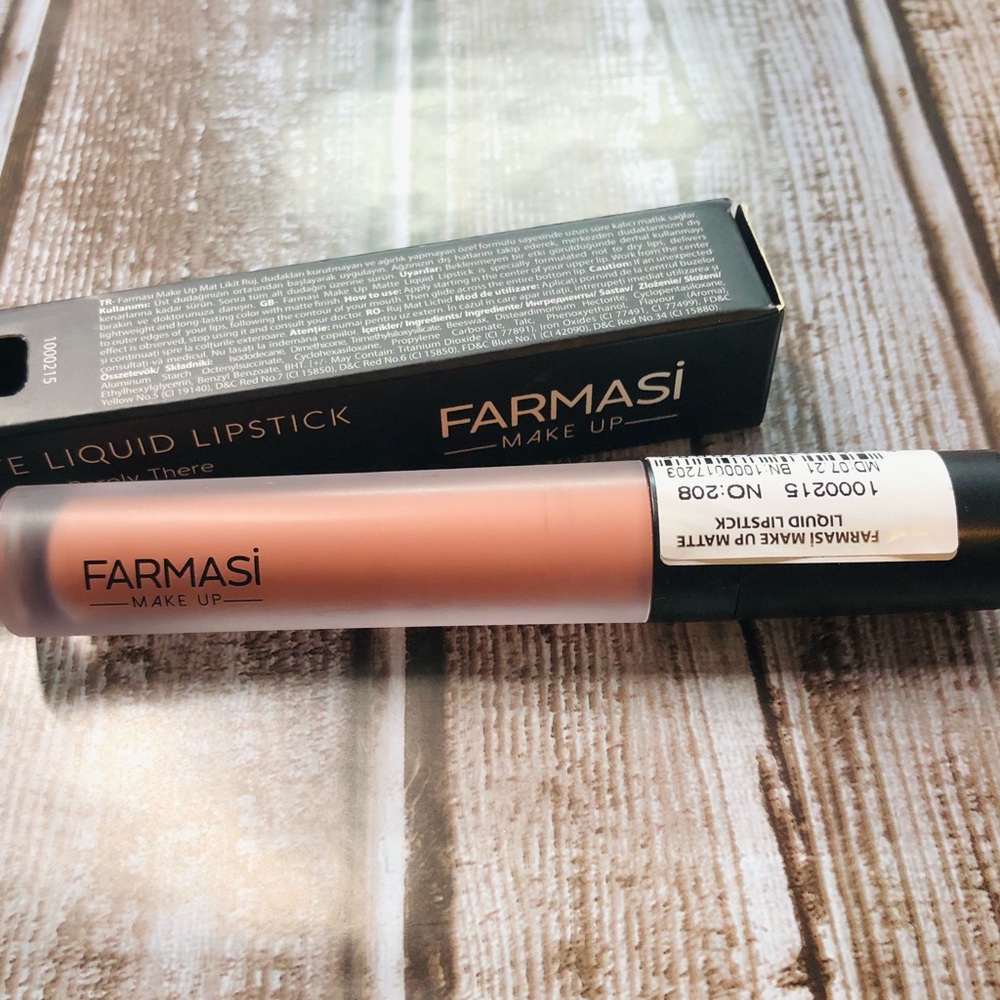 Farmasi Matte Liquid Lipstick-#208 Barely There
